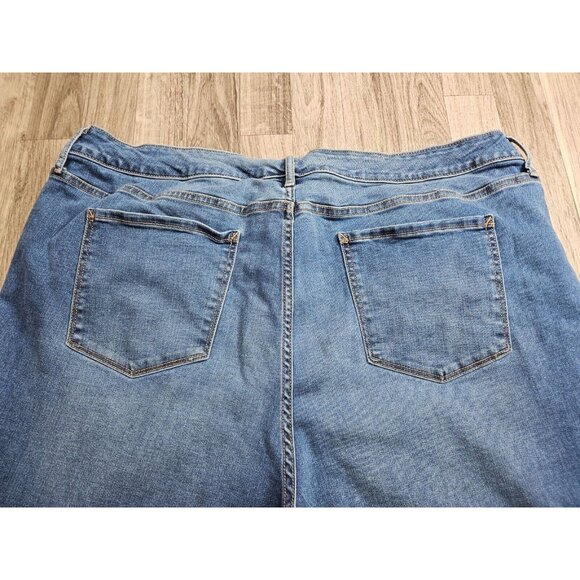 ANA A New Approach Women Plus Size 24W High Rise Button Fly Denim Jeans Jeggings - Picture 3 of 10